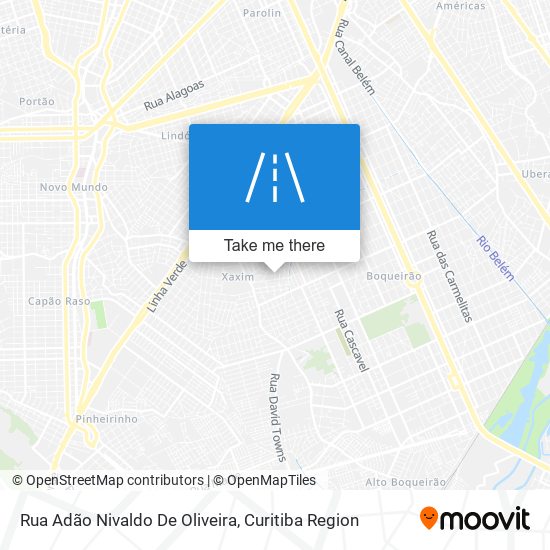 Rua Adão Nivaldo De Oliveira map