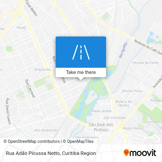 Rua Adão Picussa Netto map