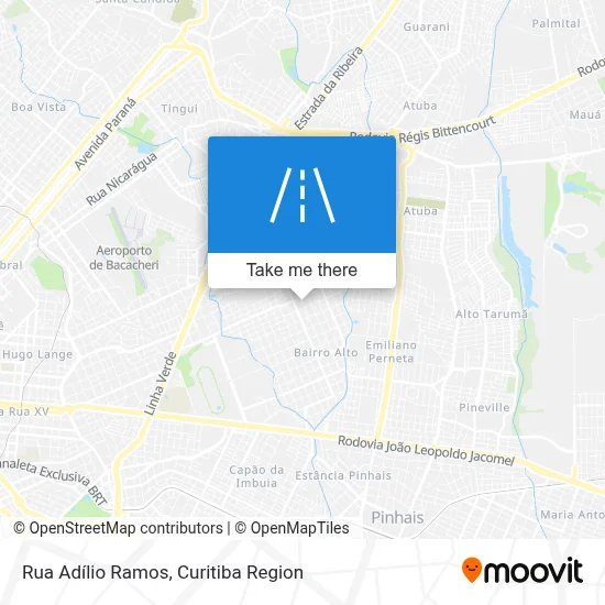 Rua Adílio Ramos map