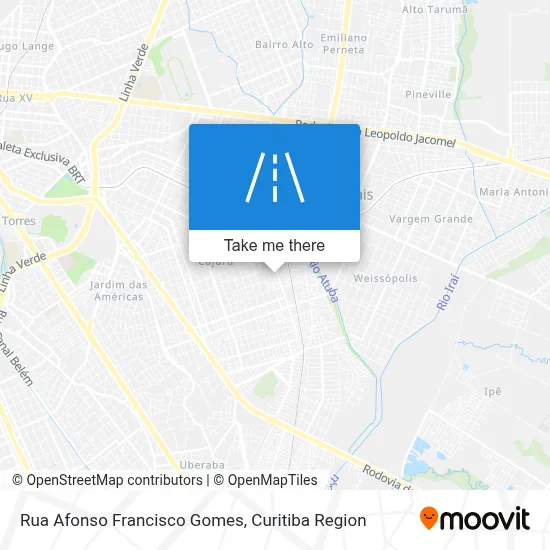 Rua Afonso Francisco Gomes map