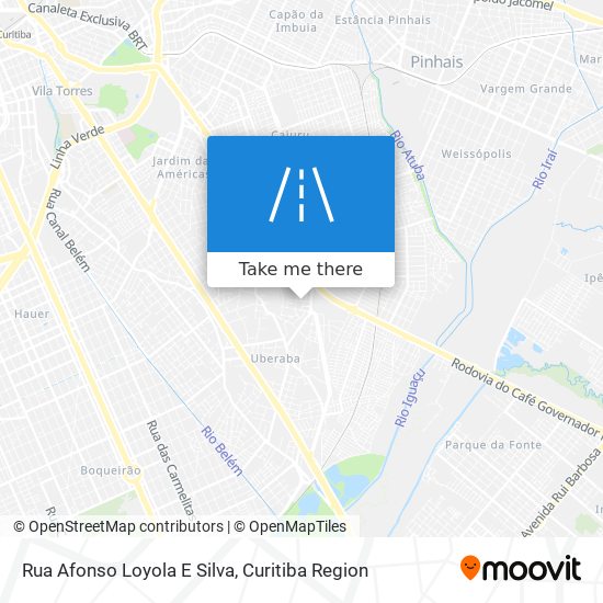 Rua Afonso Loyola E Silva map