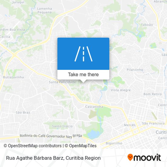 Rua Agathe Bárbara Barz map