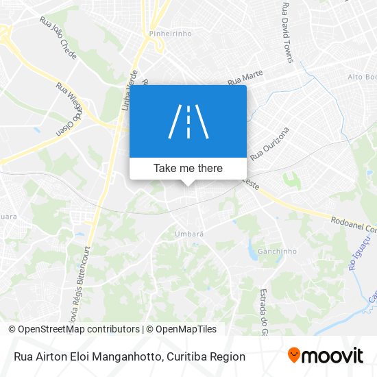 Rua Airton Eloi Manganhotto map