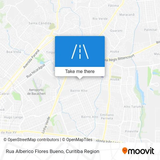 Rua Alberico Flores Bueno map