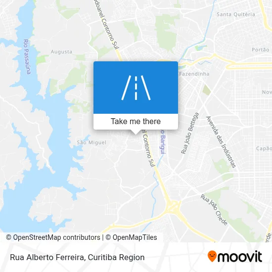 Rua Alberto Ferreira map