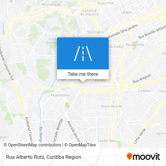 Rua Alberto Rutz map
