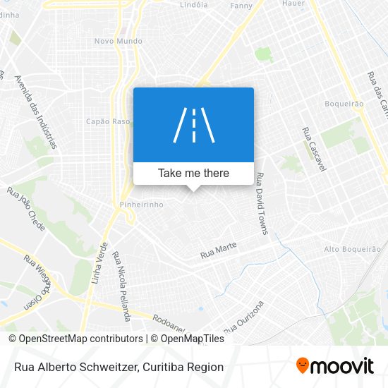Rua Alberto Schweitzer map