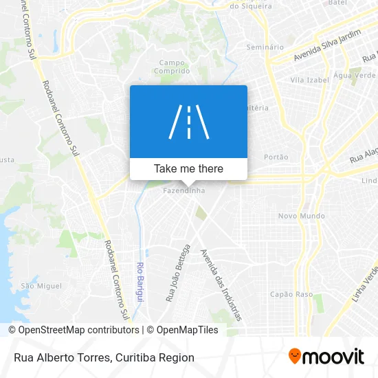 Rua Alberto Torres map