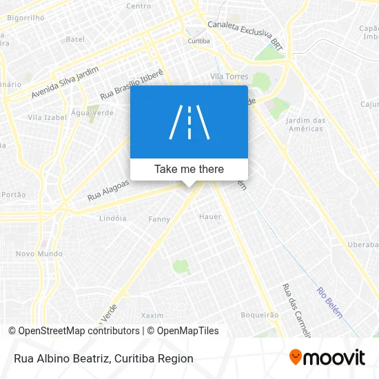 Rua Albino Beatriz map