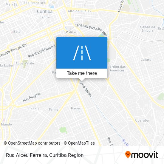 Rua Alceu Ferreira map