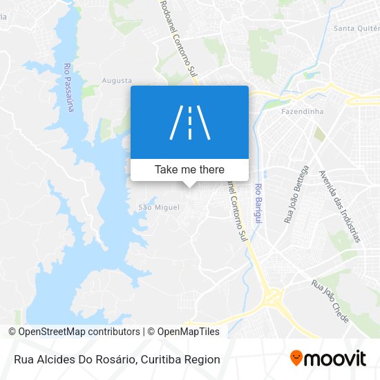 Rua Alcides Do Rosário map
