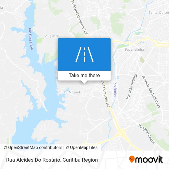Rua Alcides Do Rosário map