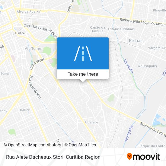 Rua Alete Dacheaux Stori map