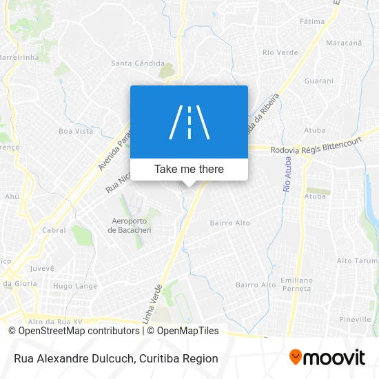 Rua Alexandre Dulcuch map