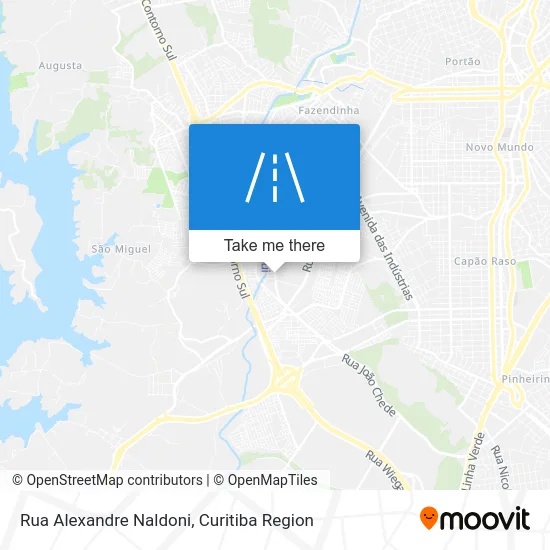 Rua Alexandre Naldoni map
