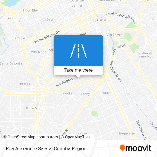 Rua Alexandre Salata map