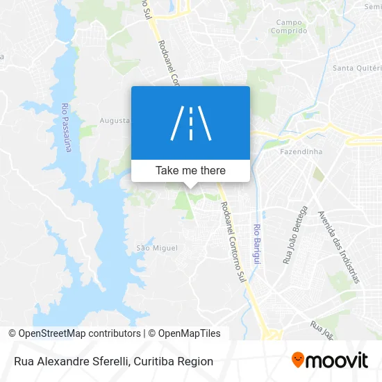 Rua Alexandre Sferelli map