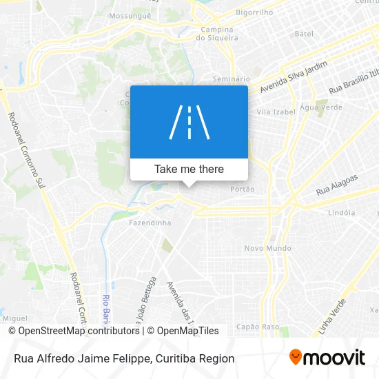 Rua Alfredo Jaime Felippe map