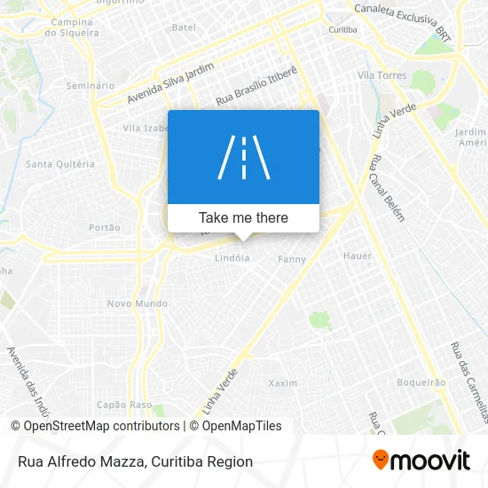 Rua Alfredo Mazza map