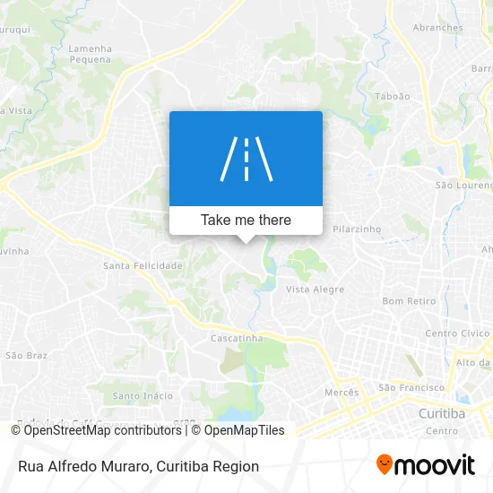Rua Alfredo Muraro map