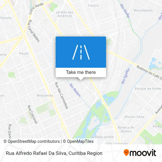 Rua Alfredo Rafael Da Silva map