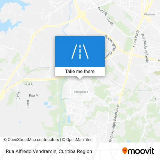 Rua Alfredo Vendramin map