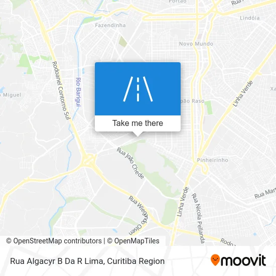 Rua Algacyr B Da R Lima map