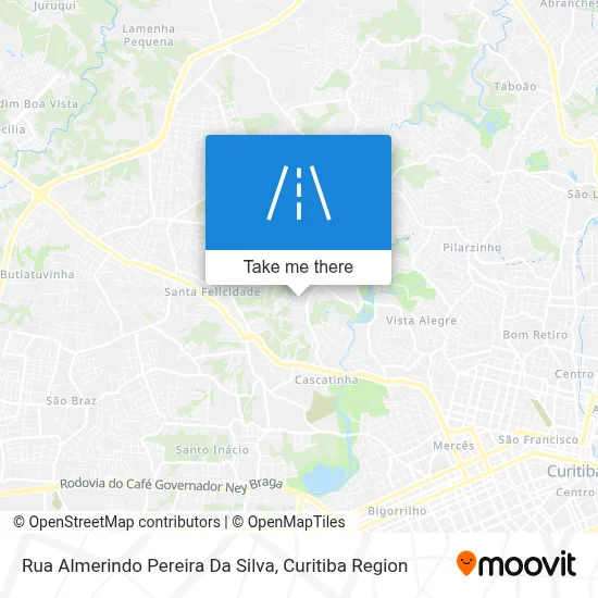 Rua Almerindo Pereira Da Silva map