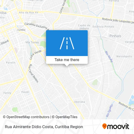 Rua Almirante Dídio Costa map