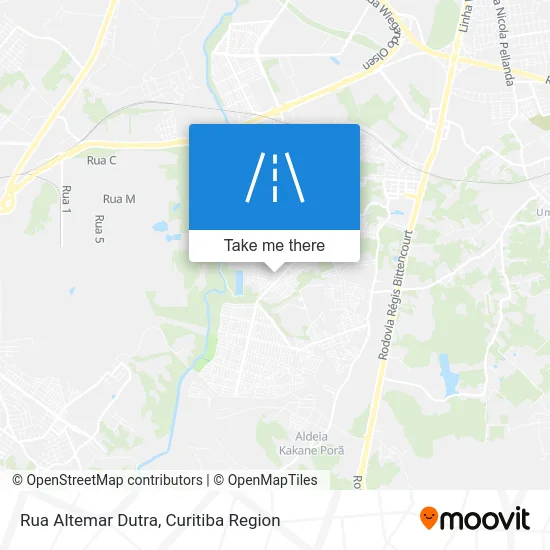 Rua Altemar Dutra map