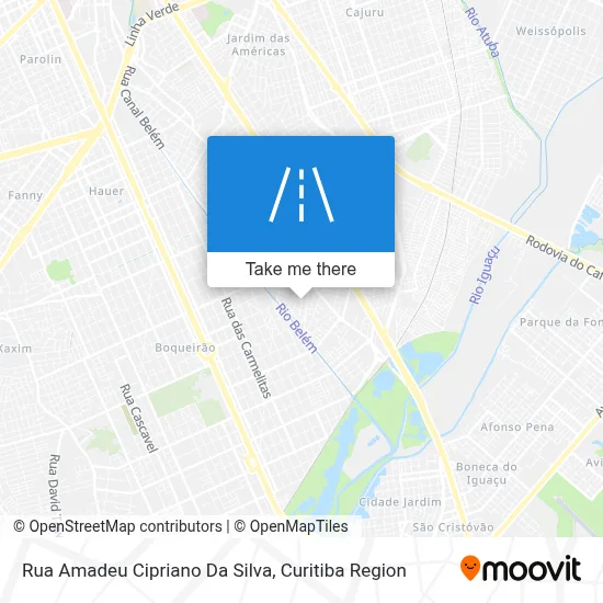 Rua Amadeu Cipriano Da Silva map
