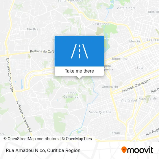 Rua Amadeu Nico map