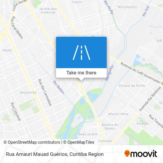 Rua Amauri Mauad Guérios map