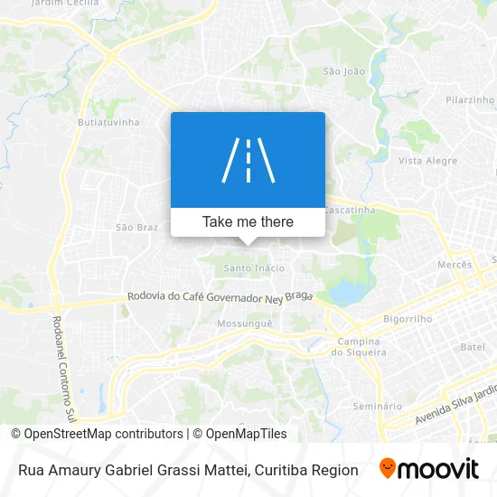 Rua Amaury Gabriel Grassi Mattei map