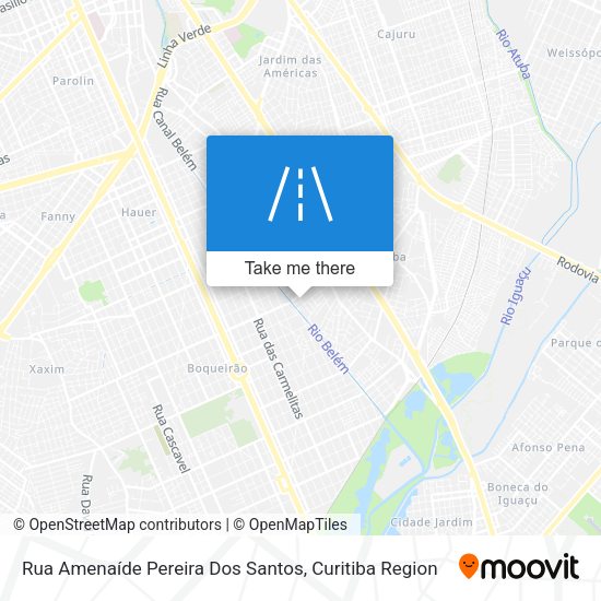 Rua Amenaíde Pereira Dos Santos map