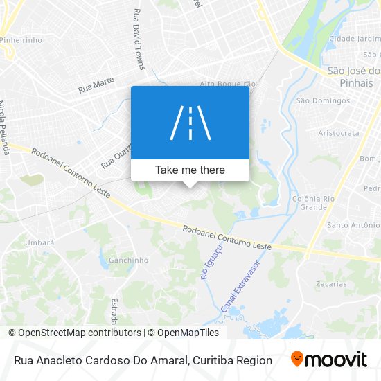 Rua Anacleto Cardoso Do Amaral map