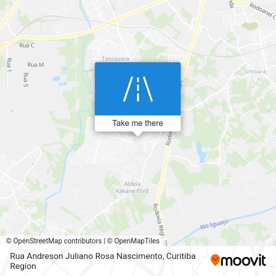 Rua Andreson Juliano Rosa Nascimento map