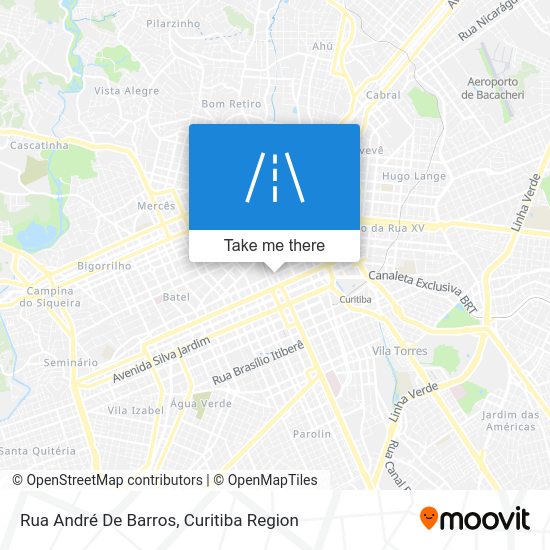 Rua André De Barros map