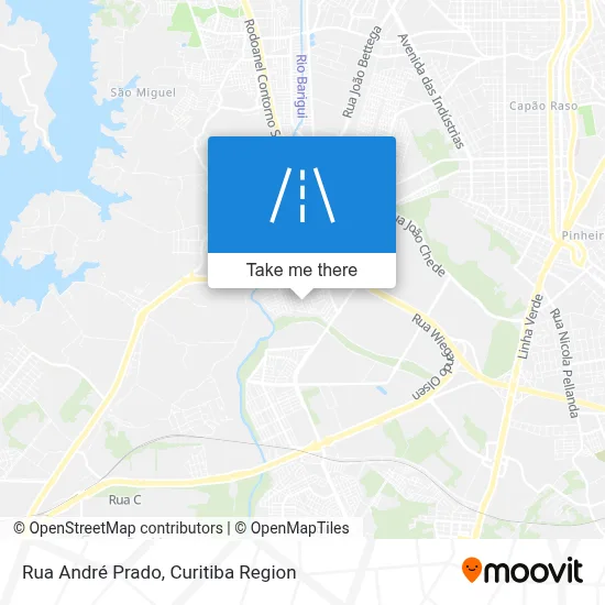 Rua André Prado map