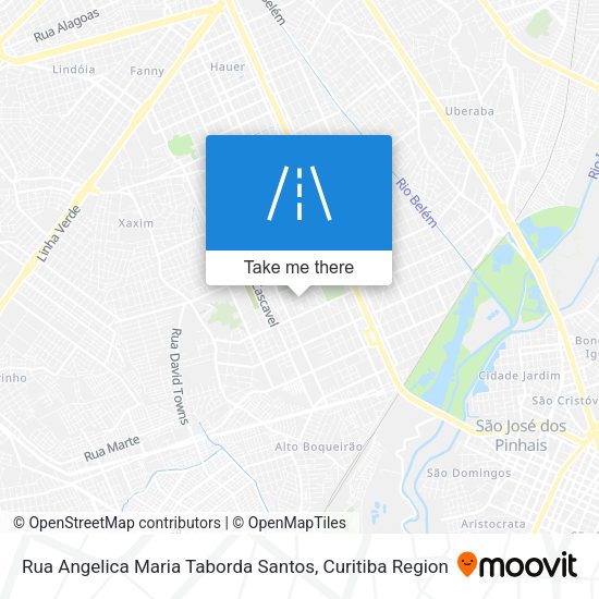 Rua Angelica Maria Taborda Santos map