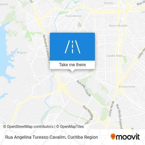 Rua Angelina Turesso Cavalim map