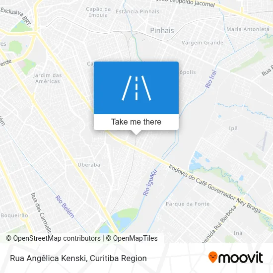 Rua Angêlica Kenski map