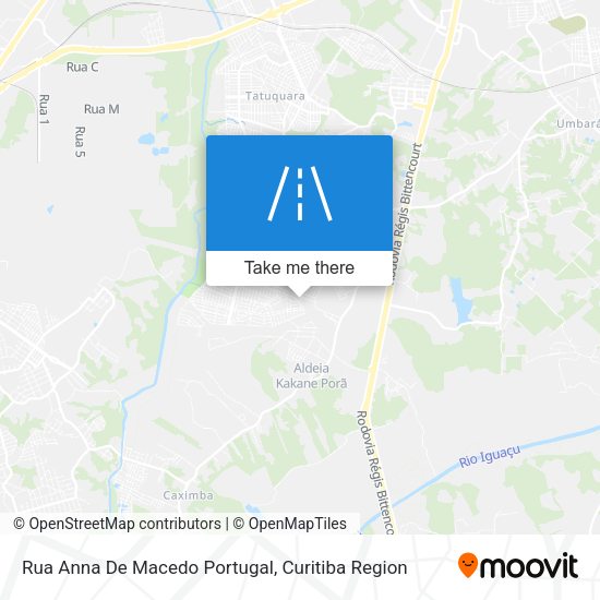 Rua Anna De Macedo Portugal map