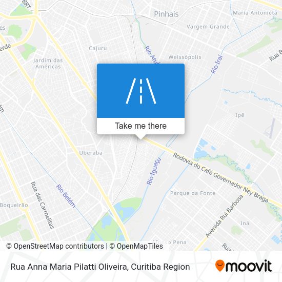 Rua Anna Maria Pilatti Oliveira map