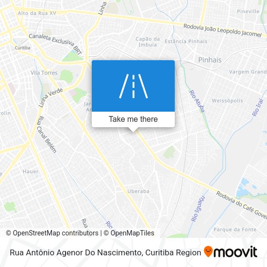Rua Antônio Agenor Do Nascimento map