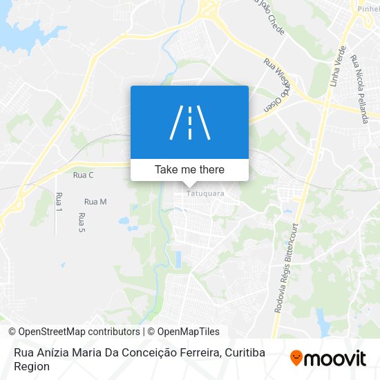 Rua Anízia Maria Da Conceição Ferreira map