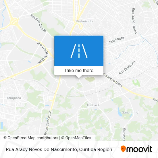 Rua Aracy Neves Do Nascimento map