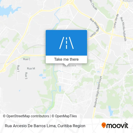 Rua Arcesio De Barros Lima map