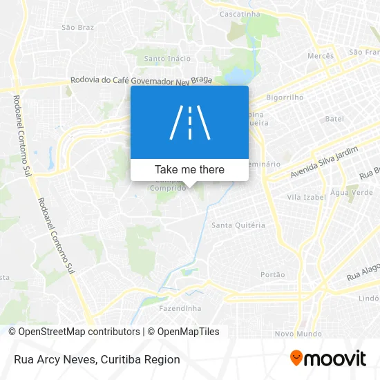 Rua Arcy Neves map