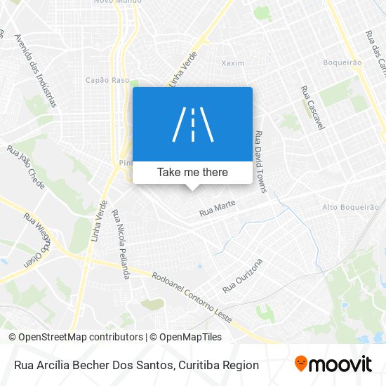 Rua Arcília Becher Dos Santos map